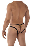 CandyMan Men's Underwear 99598 Lace and Chain Bikini Color Black