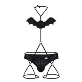 CandyMan 99631 Bat Two Piece Set Color Black