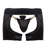CandyMan Men's Underwear 99637 Chaps Thongs Color Black