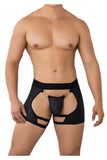 CandyMan Men's Underwear 99637 Chaps Thongs Color Black