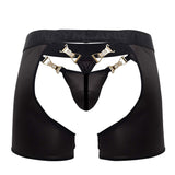 CandyMan Men's Underwear 99637 Chaps Thongs Color Black