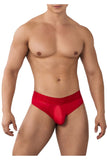 CandyMan Men's Underwear 99641 Shorty Briefs Color Red