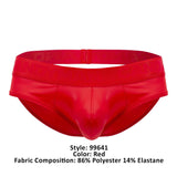CandyMan Men's Underwear 99641 Shorty Briefs Color Red