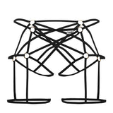 CandyMan Men's Underwear 99646 Cage Jockstrap Color Black