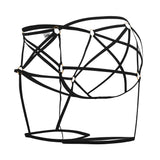 CandyMan Men's Underwear 99646 Cage Jockstrap Color Black