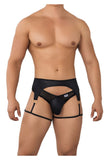 CandyMan Men's Underwear 99655 Garter Thongs Color Black
