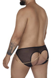 CandyMan Men's Underwear 99672X Chain Jock Briefs Color Black