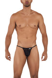 CandyMan Men's Underwear 99709 Micro Lace Jockstrap Color Black
