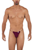 CandyMan Men's Underwear 99710 Holes in One Bikini Color Burgundy