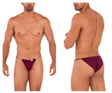 CandyMan Men's Underwear 99710 Holes in One Bikini Color Burgundy