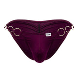 CandyMan Men's Underwear 99710 Holes in One Bikini Color Burgundy