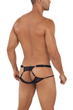 CandyMan Men's Underwear 99730 Lace Jockstrap Color Black
