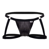 CandyMan Men's Underwear 99749 Garter Jockstrap Color Black