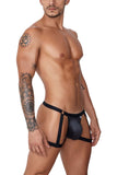 CandyMan Men's Underwear 99749 Garter Jockstrap Color Black