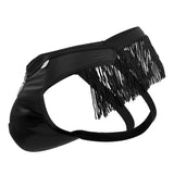 CandyMan Men's Underwear 99753 Fringe Jockstrap Color Black