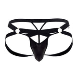 CandyMan Men's Underwear 99761 Jock G-String Color Black