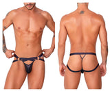 CandyMan Men's Underwear 99761 Jock G-String Color Black