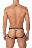 CandyMan Men's Underwear 99761 Jock G-String Color Black
