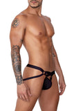 CandyMan Men's Underwear 99761 Jock G-String Color Black