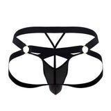 CandyMan Men's Underwear 99761 Jock G-String Color Black