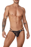 CandyMan Men's Underwear 99762 Jock G-String Color Black