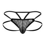 CandyMan Men's Underwear 99762 Jock G-String Color Black