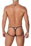CandyMan Men's Underwear 99762 Jock G-String Color Black