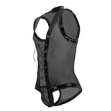 CandyMan Men's Underwear 99774 Gladiator Bodysuit Color Black