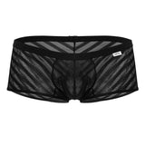 CandyMan Men's Underwear 99790 Mesh Trunks Color Black