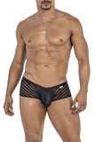 CandyMan Men's Underwear 99790 Mesh Trunks Color Black