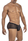 CandyMan Men's Underwear 99790 Mesh Trunks Color Black