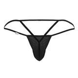 CandyMan Men's Underwear 99795 Mesh G-String Thongs Color Black