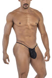 CandyMan Men's Underwear 99795 Mesh G-String Thongs Color Black