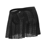 CandyMan Men's Underwear 99813 Mesh Skirt Color Black