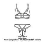 CandyMan 99822 Two Piece Outfit Color Gray