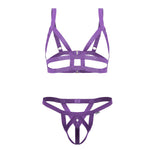 CandyMan 99822 Two Piece Outfit Color Violet