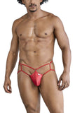 CandyMan Men's Underwear 99831 Cage Jockstrap Color Red