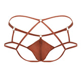 CandyMan Men's Underwear 99831 Cage Jockstrap Color Red
