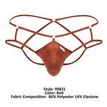 CandyMan 99831 Cage Jockstrap Color Red