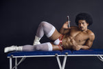 CandyMan 99833 Murse Thongs Color Red-White