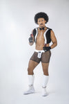 CandyMan 99834 Tuxedo Trunks Color Black