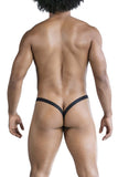 CandyMan Men's Underwear 99841 Mesh Thongs Color Black