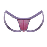 CandyMan Men's Underwear 99841 Mesh Thongs Color Hot Pink