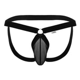 CandyMan Men's Underwear 99842 Mesh Jockstrap Color Black