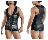 CandyMan 99844 Police Bodysuit Color Black