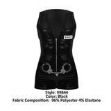 CandyMan 99844 Police Bodysuit Color Black