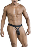 CandyMan 99847 Mesh Thongs Color Black