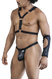 CandyMan Men's Underwear 99850 Three Piece Outfit Color Black