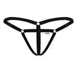 CandyMan 99852 Nudist Thongs Color Black