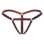 CandyMan 99852 Nudist Thongs Color Red